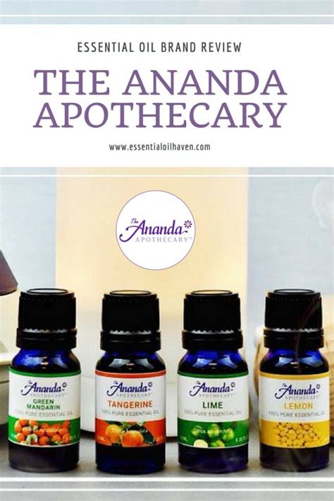 ananda essential oils reviews